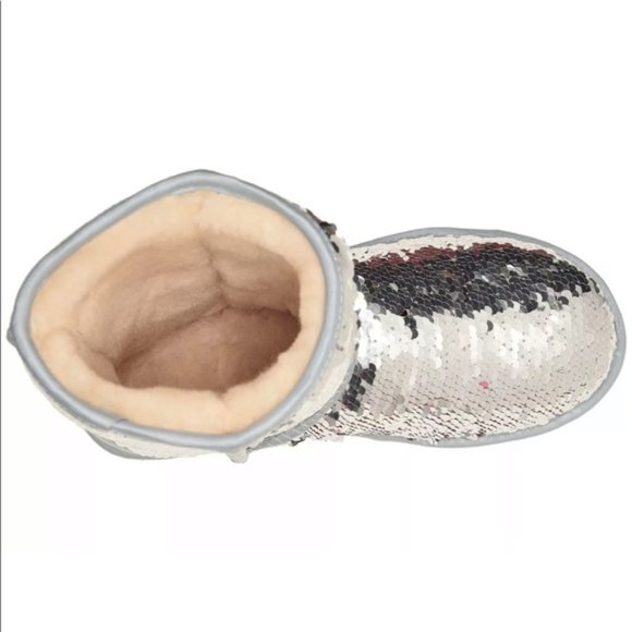 UGG Classic Short Sequin Bling Sparkle Boots 6 7 8 9 NEW - Picture 4 of 15